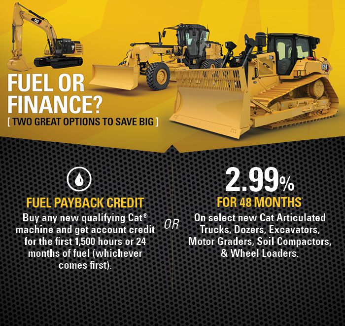 fuel or finance equipment