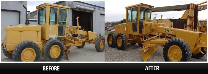 Construction Equipment Painting Carter Machinery