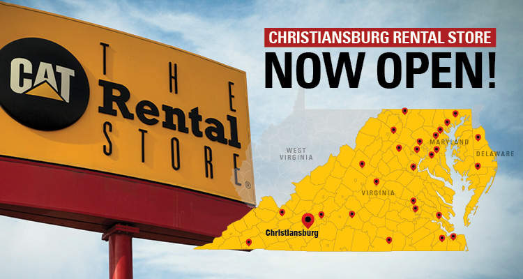 christiansburg rentals store